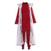 Princess Leia Organa rotes Cosplay Kostüm Halloween Karneval Outfits